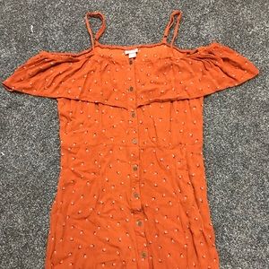 Off the shoulder dress